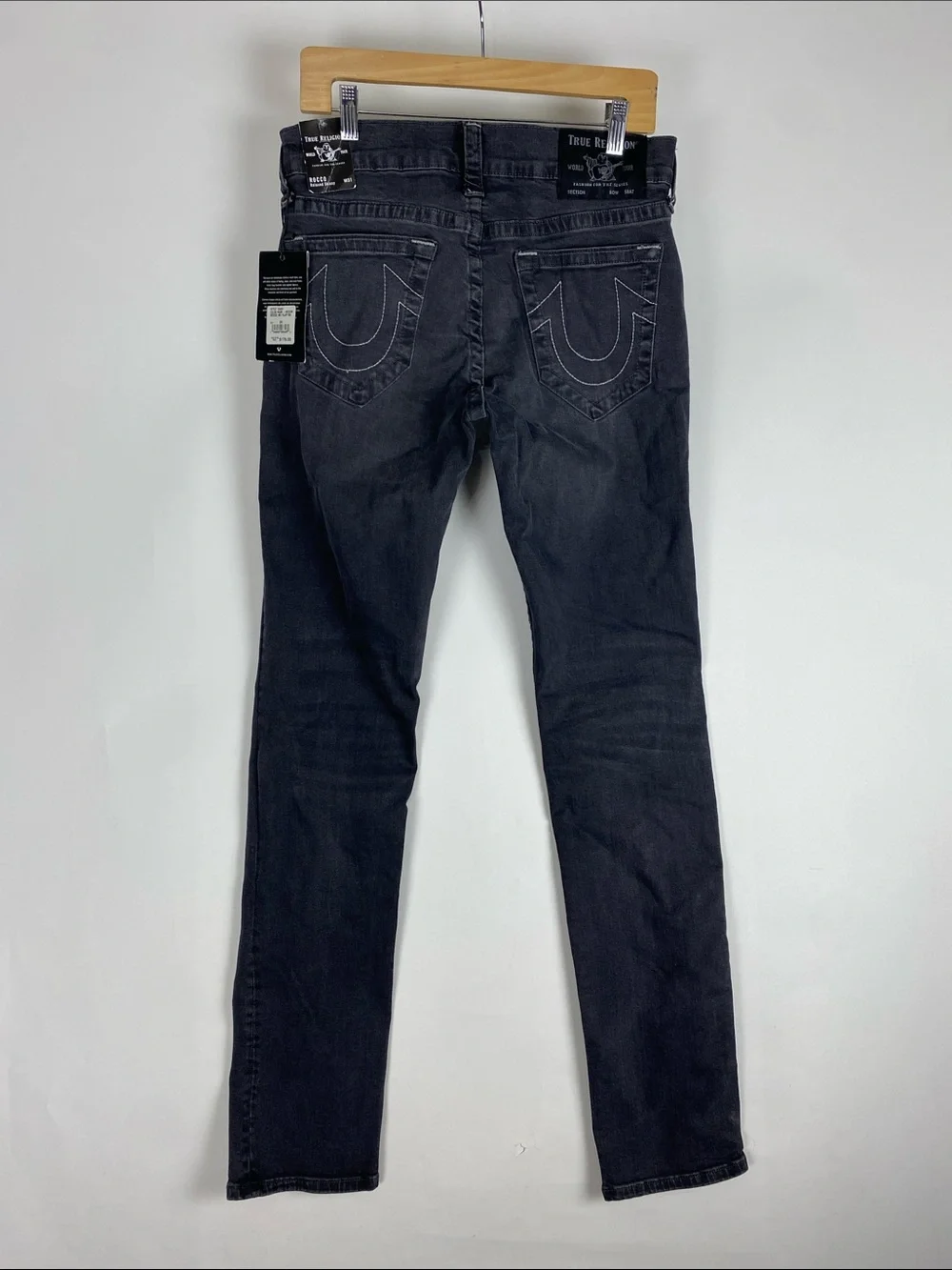 True Religion Rocco No Flap Color HGQM - Med Jeans Relaxed Skinny Men’s 31 New